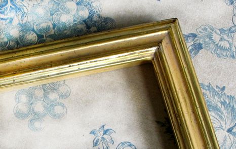 Lemon Gold Frame